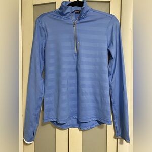 RLX RALPH LAUREN Women’s Golf 1/4 Zip Pullover Long Sleeve Blue Size M Used
